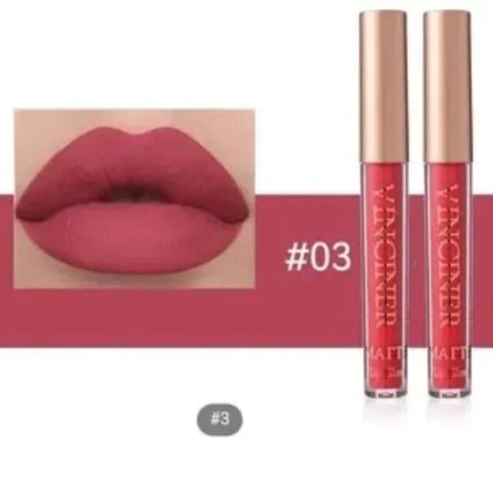 2 NIB Vinciner #03 New Matte Lipstick